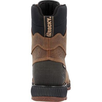 Rocky Men's Hi Wire 11" Composite Toe Waterproof Western Work Boot -Earth- RKW0427 - Overlook Boots