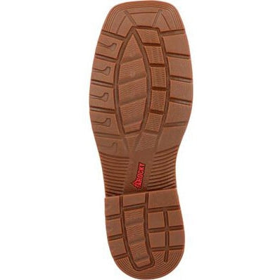 Rocky Men's Worksmart 11" Waterproof Western Work Boot -Brown- RKW0429 - Overlook Boots