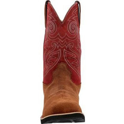 Rocky Men's Monocrepe 12" Square Toe Waterproof Western Boot -Cabernet- RKW0432 - Overlook Boots