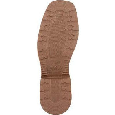 Rocky Men's Monocrepe 8" Square Toe Waterproof Western Boot -Cognac- RKW0436 - Overlook Boots