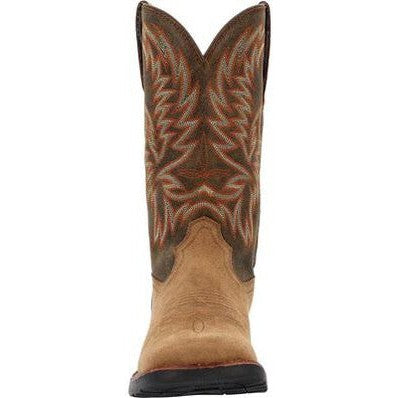 Rocky Men's Bronco 12" Composite Toe Waterproof Western WorkBoot- Tobacco- RKW0452 - Overlook Boots