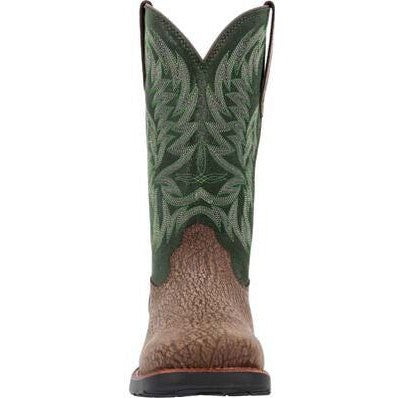 Rocky Men's Bronco 12" Composite Toe Waterproof Western Classic Boot- Brown- RKW0454 - Overlook Boots