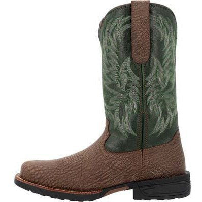 Rocky Men's Bronco 12" Composite Toe Waterproof Western Classic Boot- Brown- RKW0454 - Overlook Boots