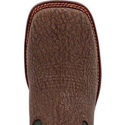 Rocky Men's Bronco 12" Composite Toe Waterproof Western Classic Boot- Brown- RKW0454 - Overlook Boots