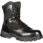 Rocky Men's Alpha Force 8" Soft Toe Waterproof 400G Ins Duty Boot- RKYD011 4 / Medium / Black - Overlook Boots