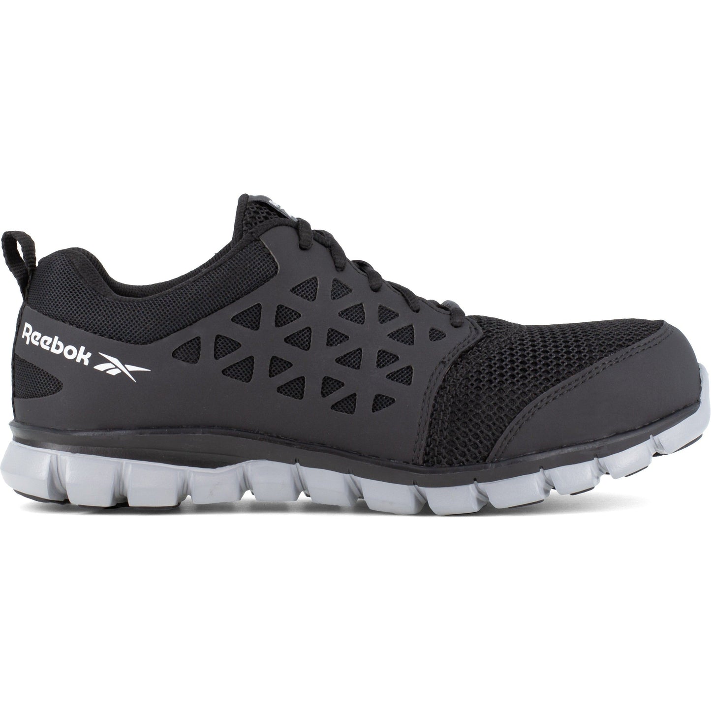 Reebok Men's Sublite Cushion Athletic Work Shoe - Black - IB4041 2 / Wide / Black - Overlook Boots