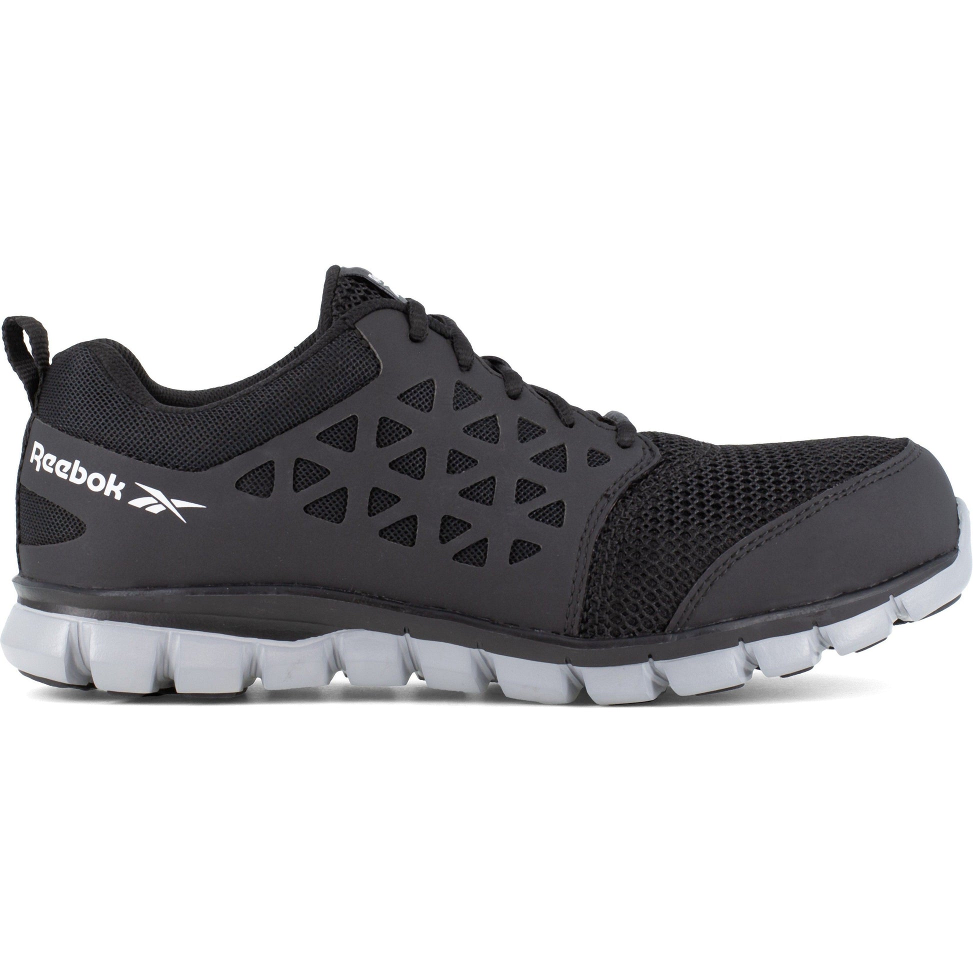 Reebok Men's Sublite Cushion Athletic Work Shoe - Black - IB4041 2 / Wide / Black - Overlook Boots