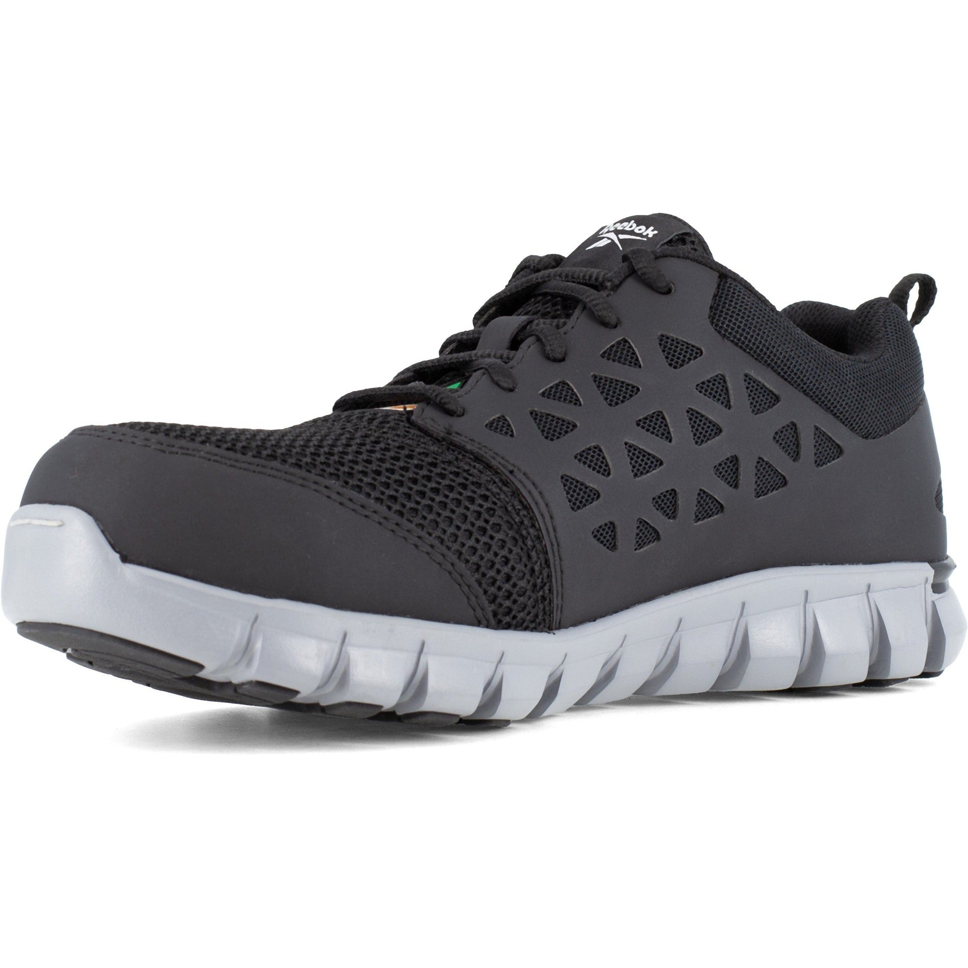 Reebok Men's Sublite Cushion Athletic Work Shoe - Black - IB4041 - Overlook Boots