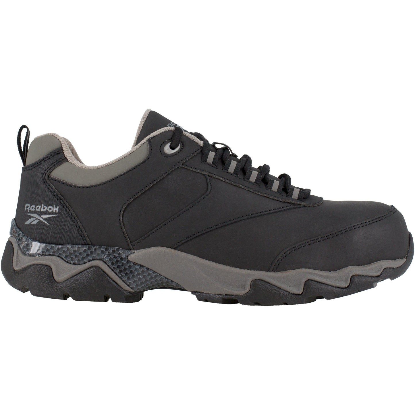 Reebok Men's Beamer Composite Toe Athletic Work Shoe- Black- RB1062 - Overlook Boots
