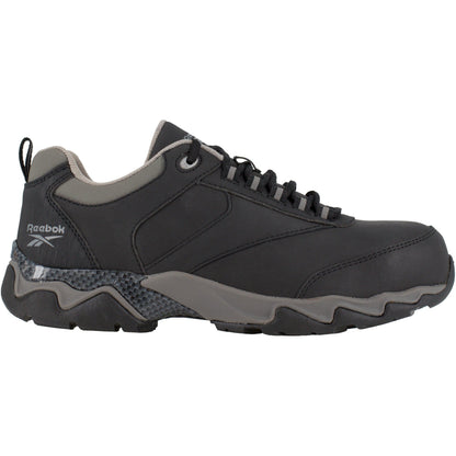 Reebok Men's Beamer Composite Toe Athletic Work Shoe- Black- RB1062 - Overlook Boots