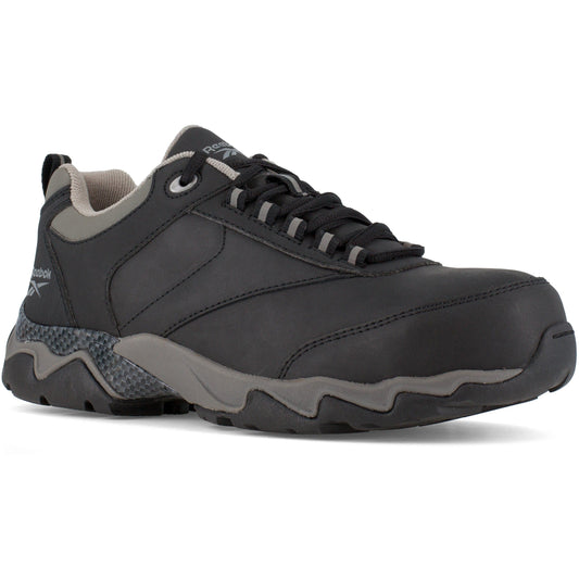 Reebok Men's Beamer Composite Toe Athletic Work Shoe- Black- RB1062 6 / Medium / Black - Overlook Boots