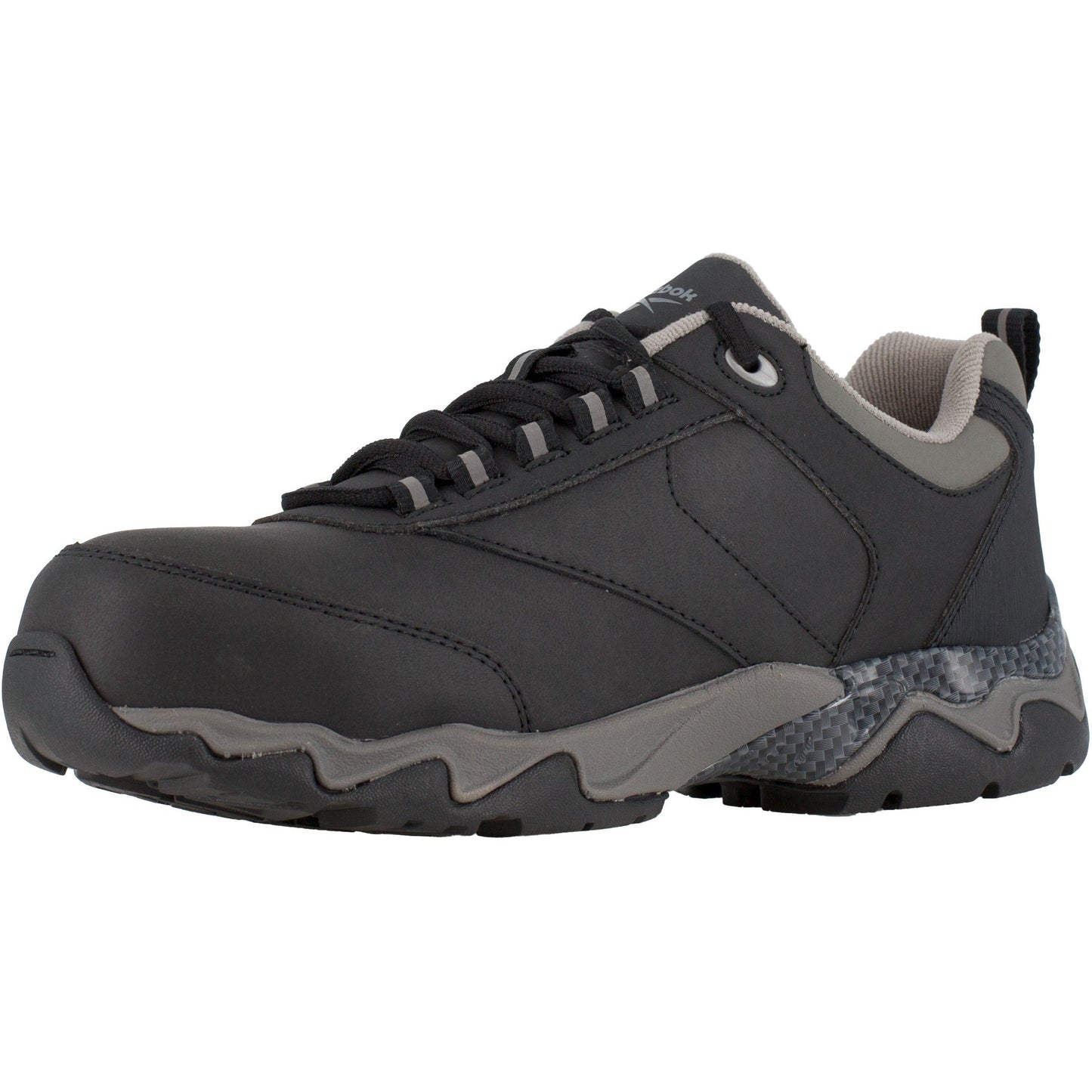 Reebok Men's Beamer Composite Toe Athletic Work Shoe- Black- RB1062 - Overlook Boots