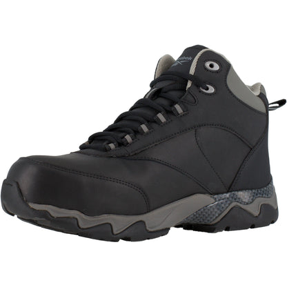 Reebok Men's Beamer Composite Toe Waterproof Athletic Work Boot- Black- RB1067 - Overlook Boots