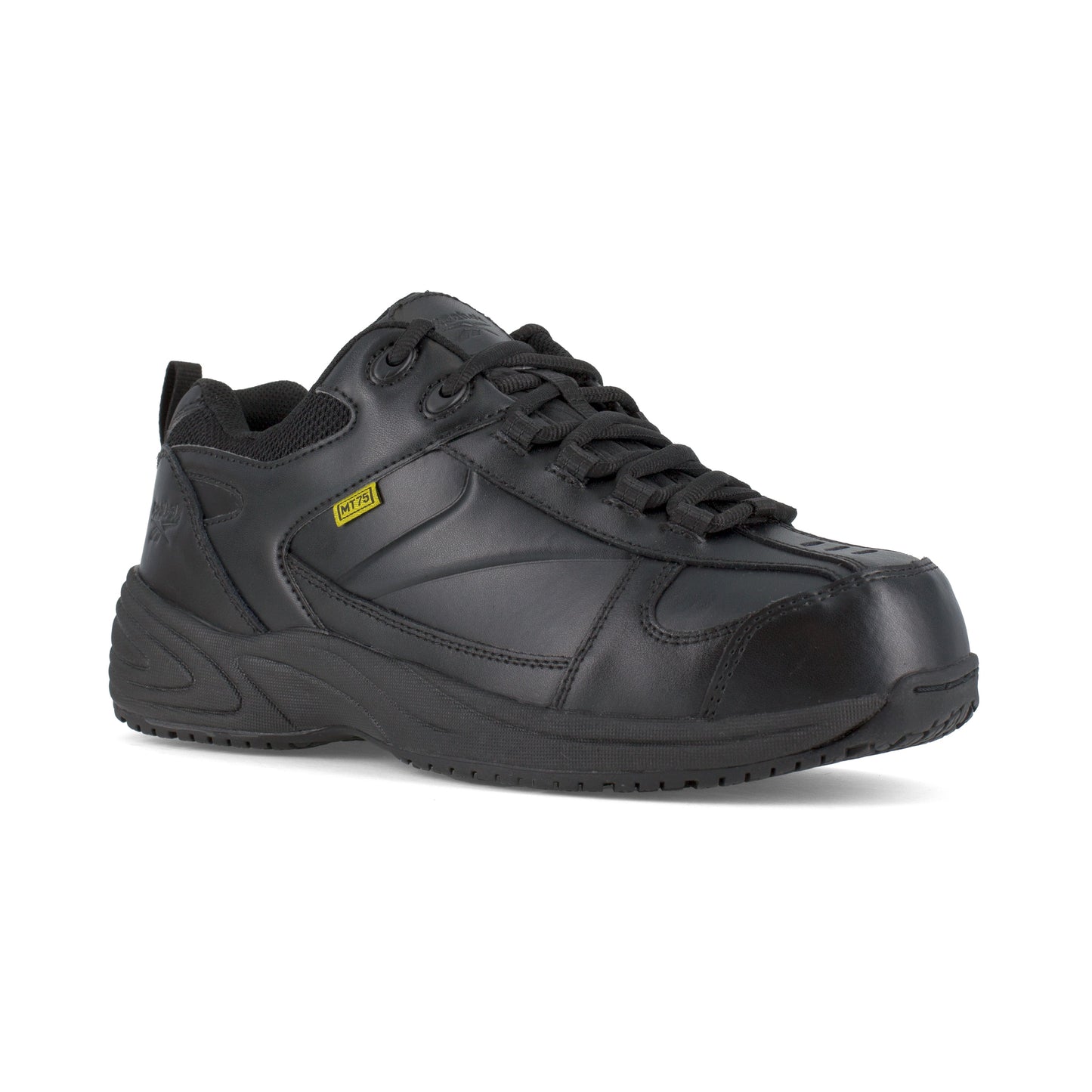 Reebok Women's Jorie Composite Toe Street Jogger Sport Work Shoe - Black - RB186 6 / Medium / Black - Overlook Boots