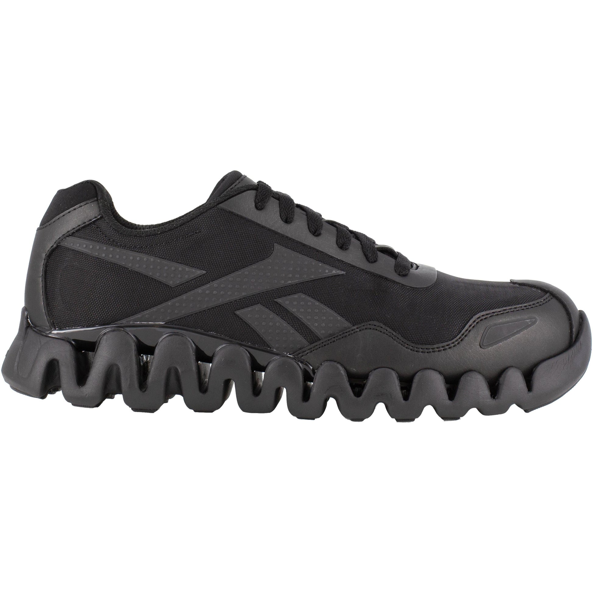 Reebok Men's Zig Pulse Composite Toe Athletic Work Shoe- Black- RB3019 - Overlook Boots