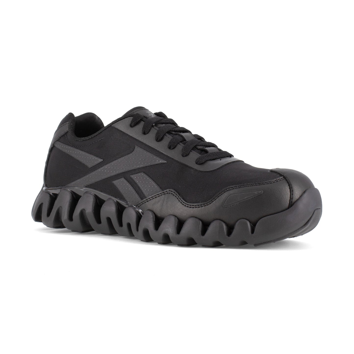 Reebok Women's Zig Pulse Composite Toe Toe Athletic Work Shoe - Black - RB319 6 / Medium / Black - Overlook Boots