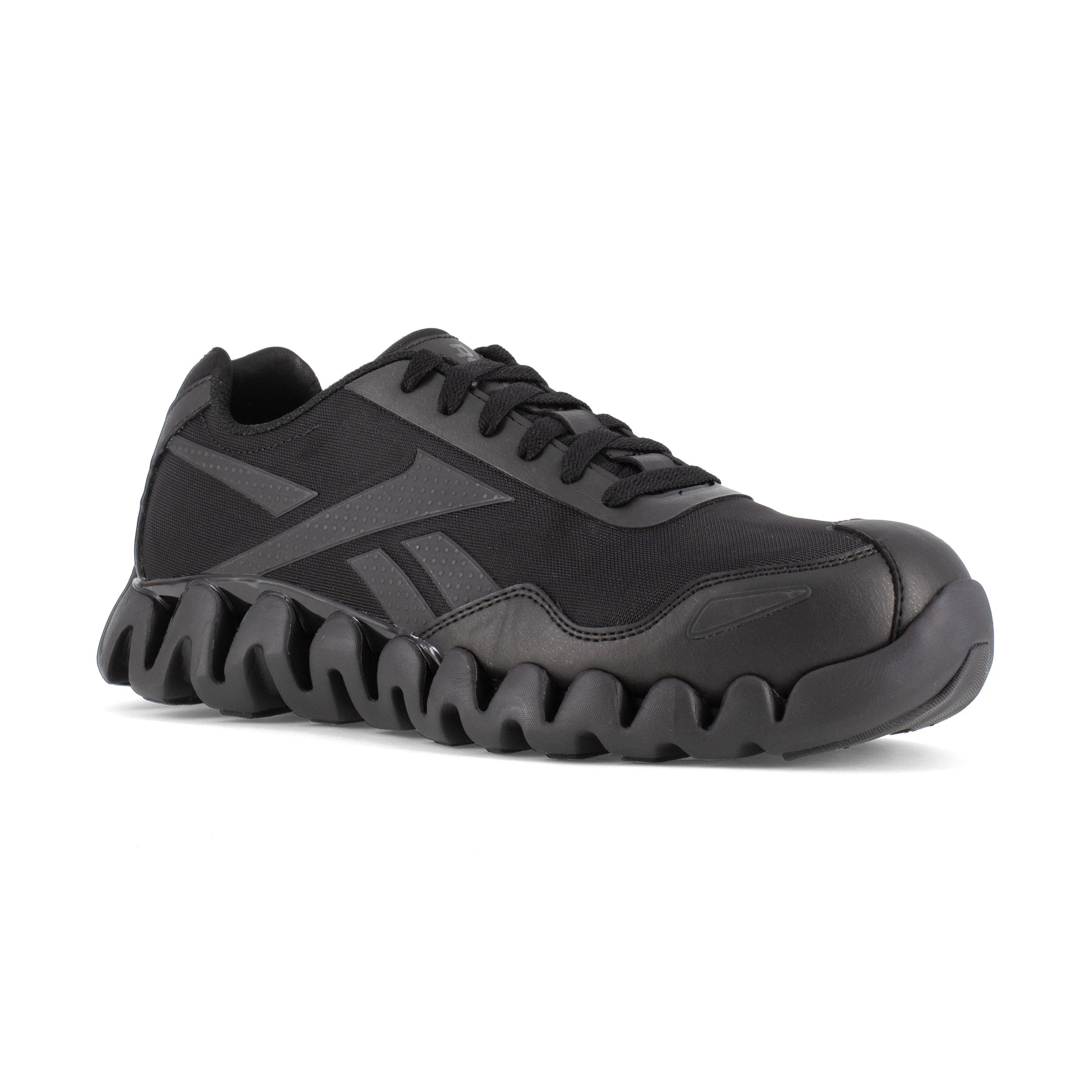 Reebok Women's Zig Pulse Composite Toe Toe Athletic Work Shoe - Black - RB319 6 / Medium / Black - Overlook Boots