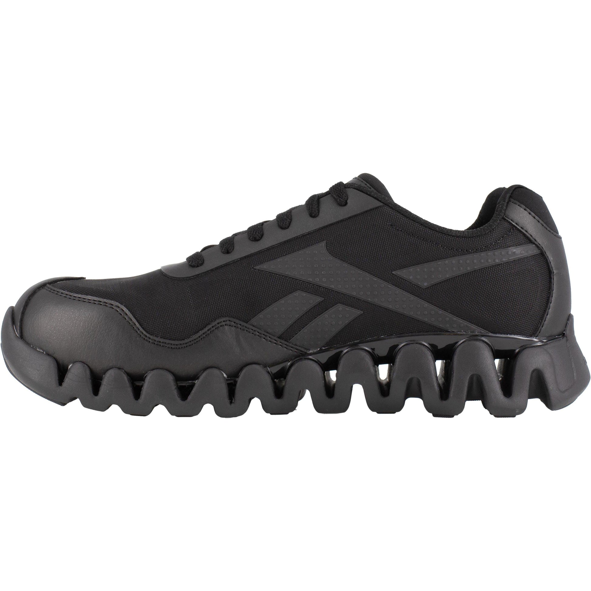 Reebok Men's Zig Pulse Composite Toe Athletic Work Shoe- Black- RB3019 - Overlook Boots
