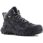 Reebok Men's Zig Kinetica Trail Inspired Waterproof Metguard Work Boot- Black- RB3022 7 / Medium / Black - Overlook Boots