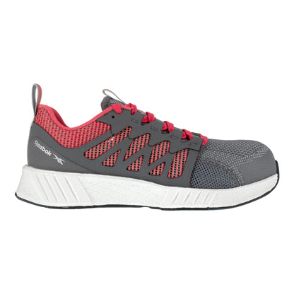 Reebok Women's Fusion Flexweave Composite Toe Athletic Work Shoe - Grey - RB312 - Overlook Boots