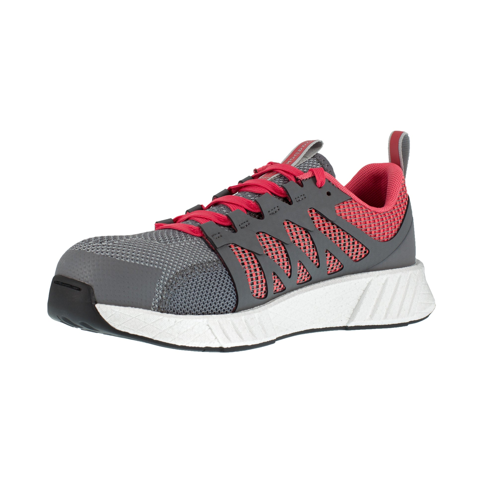Reebok Women's Fusion Flexweave Composite Toe Athletic Work Shoe - Grey - RB312 - Overlook Boots