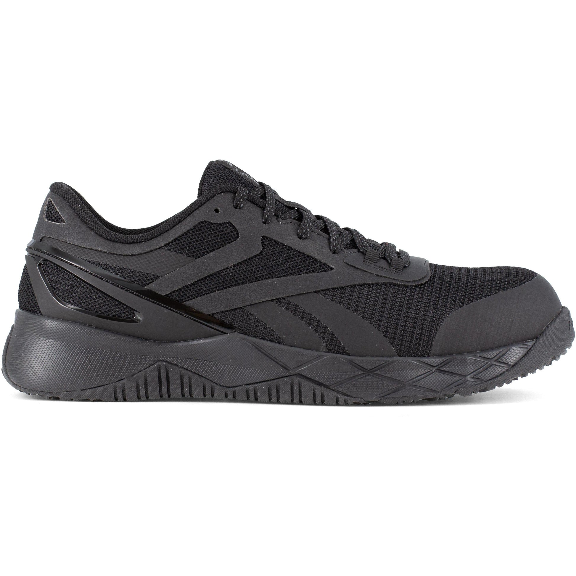 Reebok Men's Nanoflex TR Composite Toe Athletic Work Shoe- Black- RB3315 - Overlook Boots