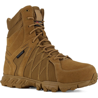 Reebok Men's Trailgrip Tactical 8" Composite Toe Waterproof Tactical Boot- Coyote- RB3461 8 / Medium / Coyote - Overlook Boots