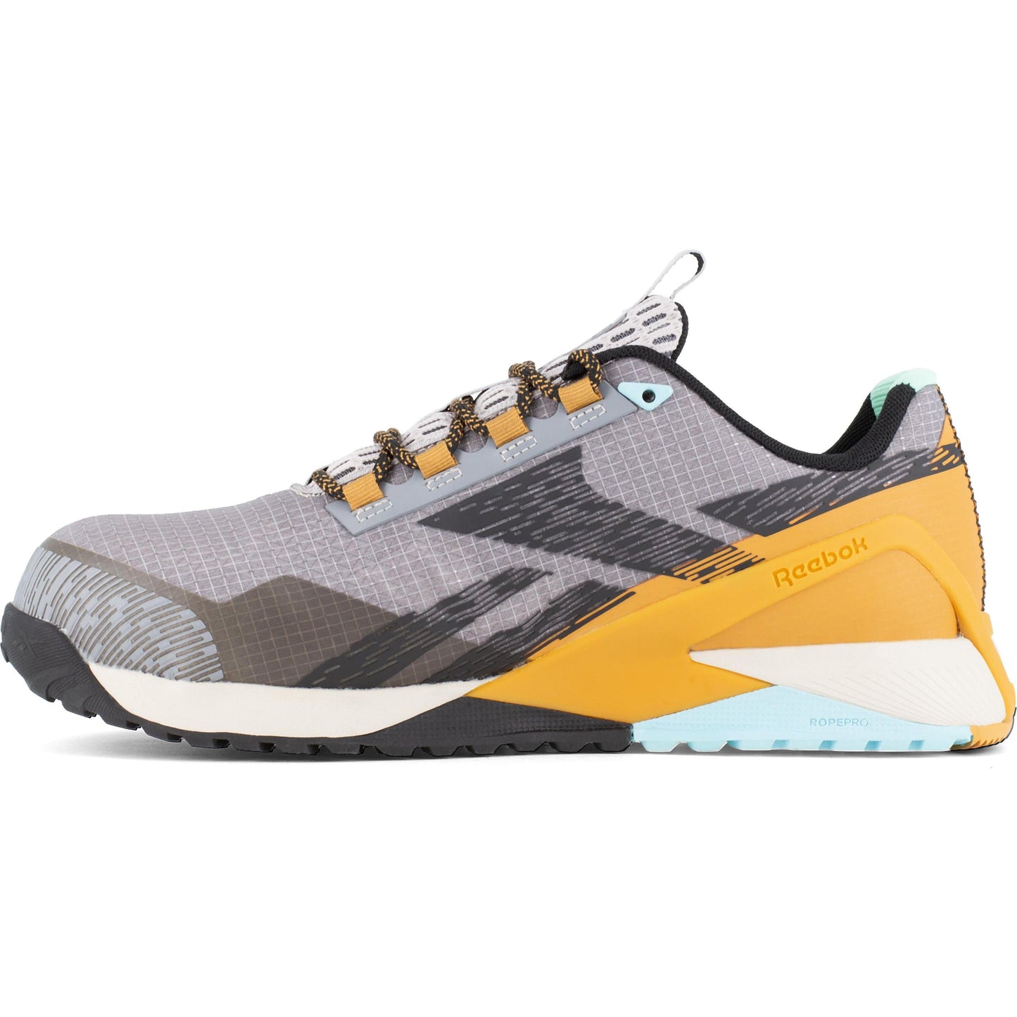 Reebok Men's Nano X1 Adventure Composite Toe Athletic Work Shoe- Silver- RB3482 - Overlook Boots