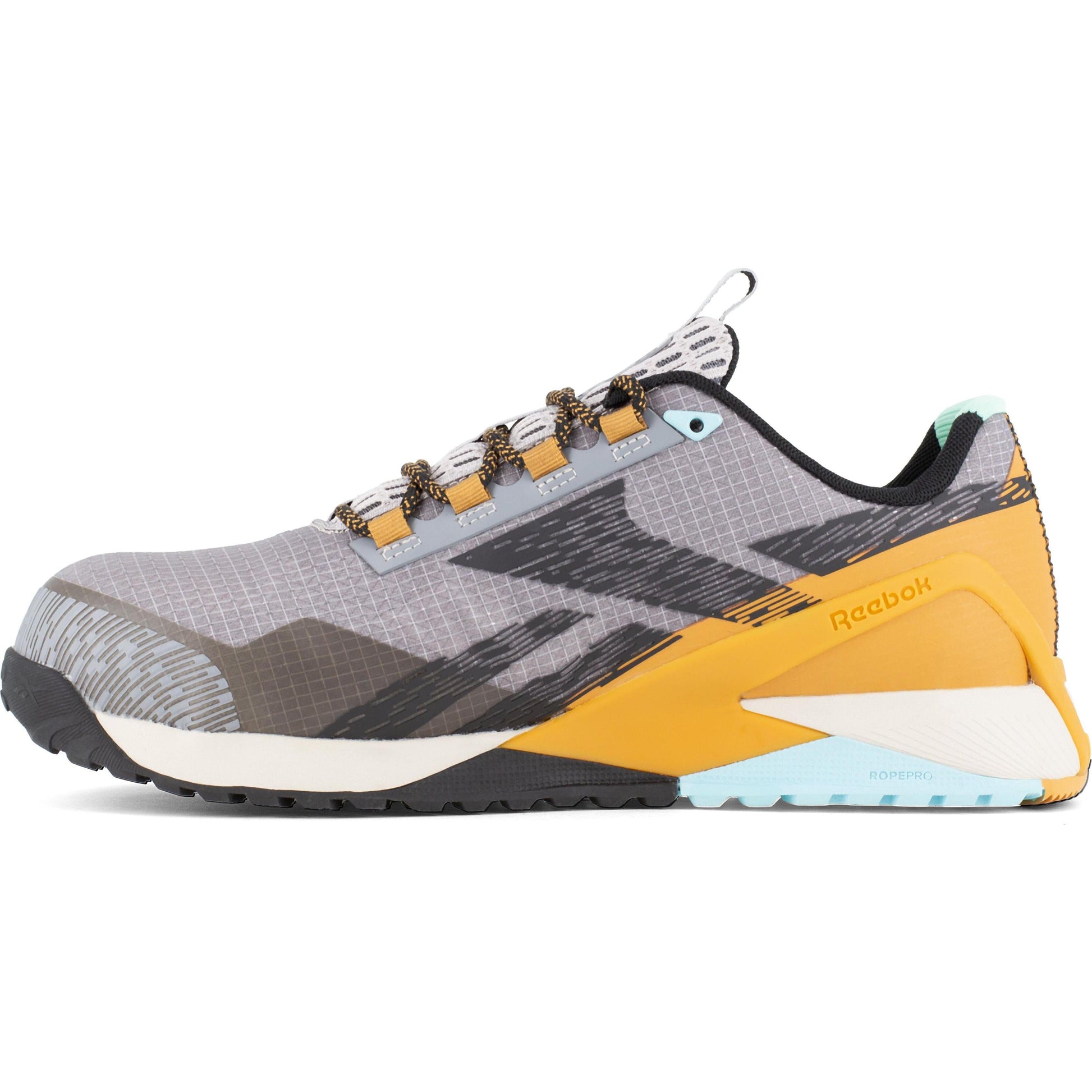 Reebok Men's Nano X1 Adventure Composite Toe Athletic Work Shoe- Silver- RB3482 - Overlook Boots