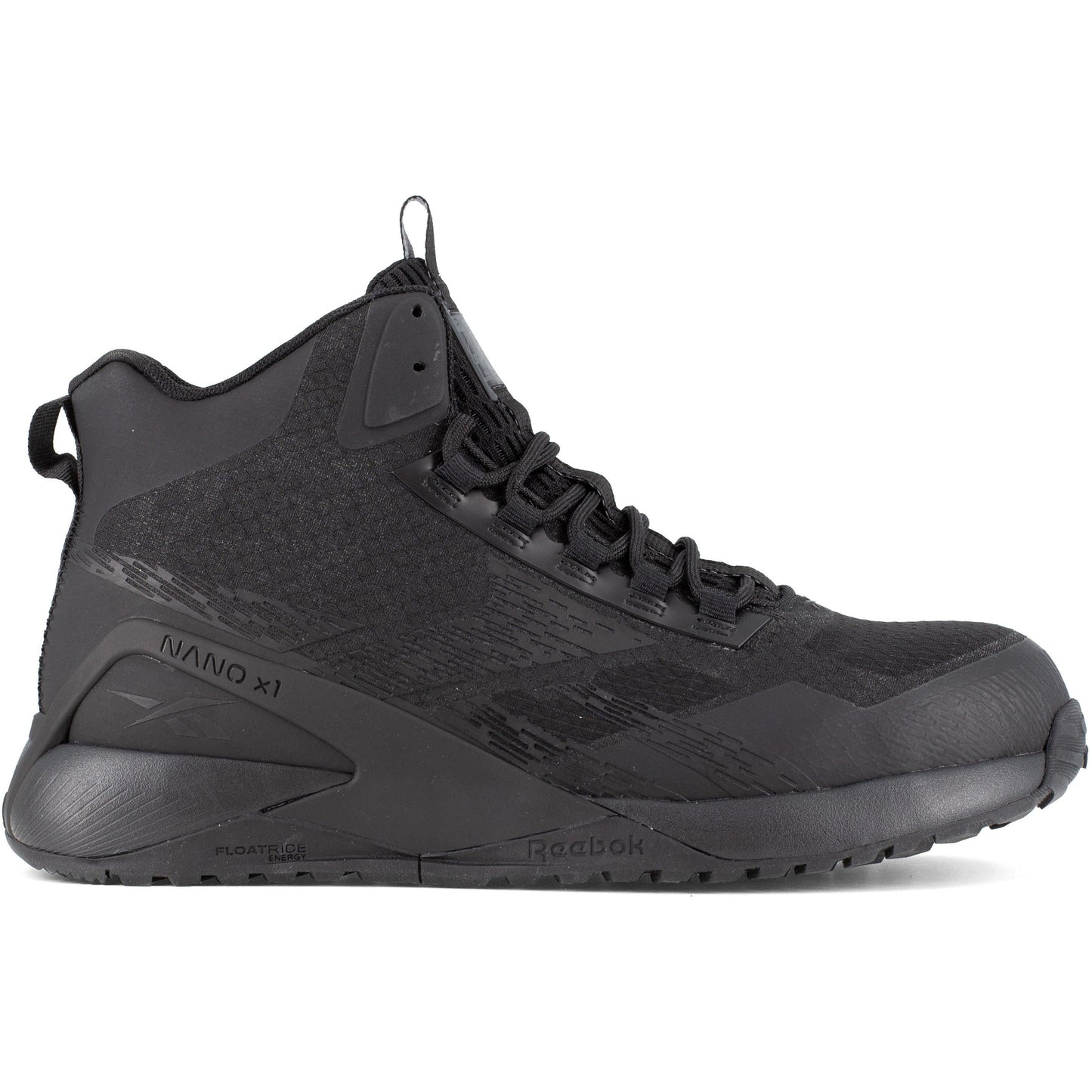 Reebok Men's Nano X1 Adventure Composite Toe Athletic Work Shoe- Black- RB3484 - Overlook Boots