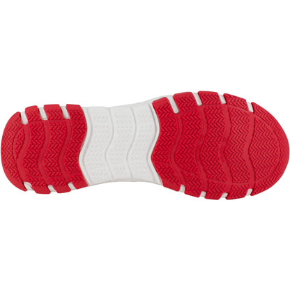 Reebok Men's Sublite Steel Toe Athletic Work Shoe - Grey/Red - RB4005 - Overlook Boots