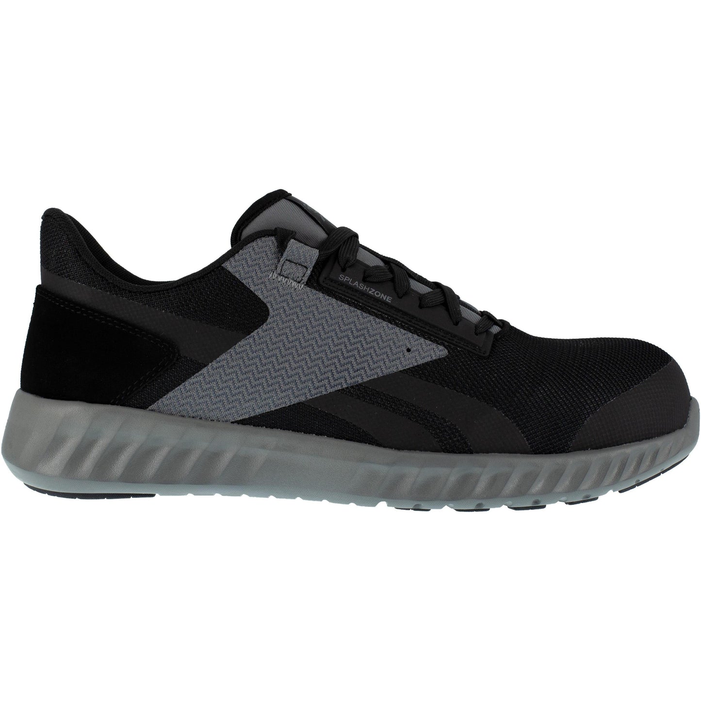 Reebok Men's Sublite Legend Composite Toe Athletic Work Shoe- Black- RB4020 - Overlook Boots