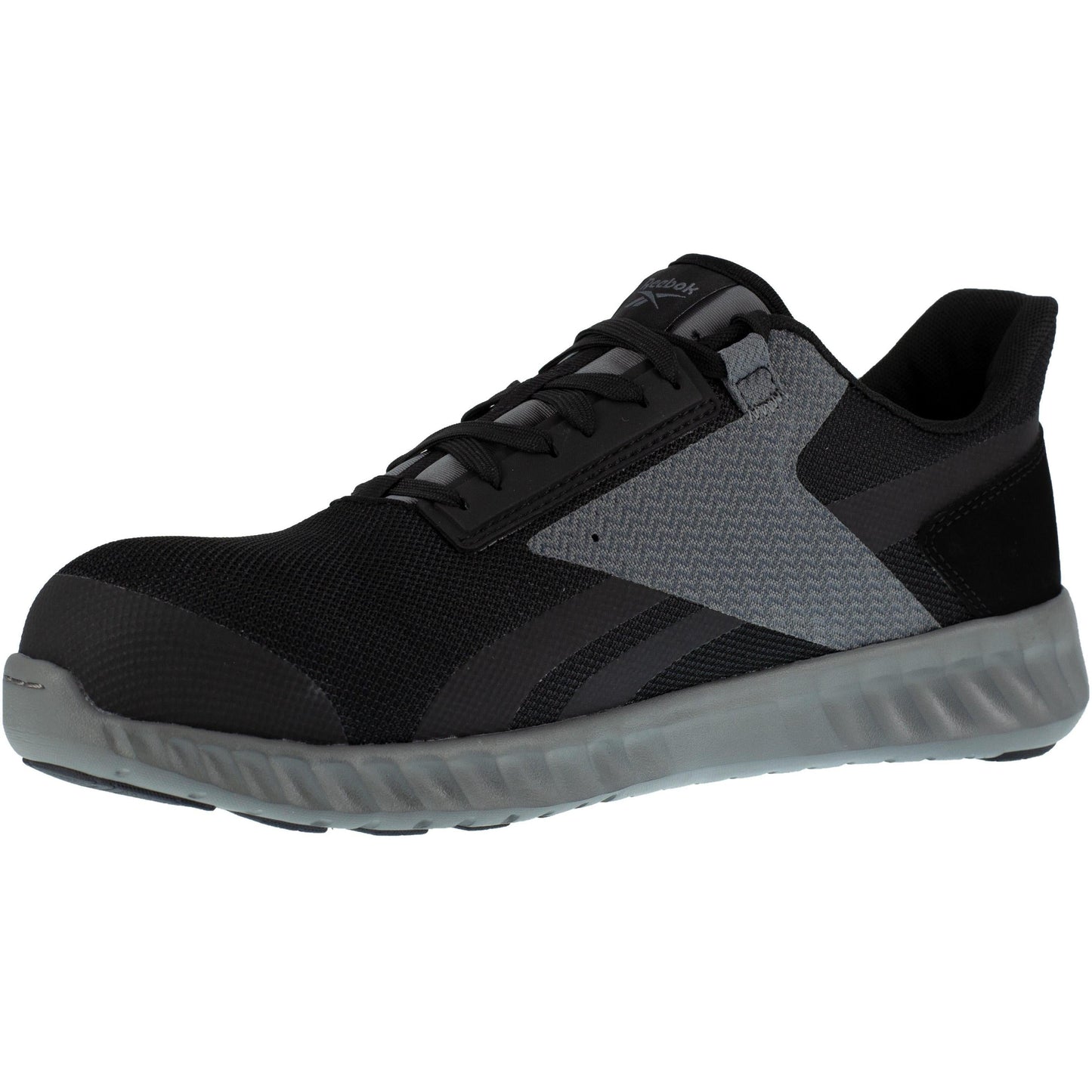 Reebok Men's Sublite Legend Composite Toe Athletic Work Shoe- Black- RB4020 - Overlook Boots
