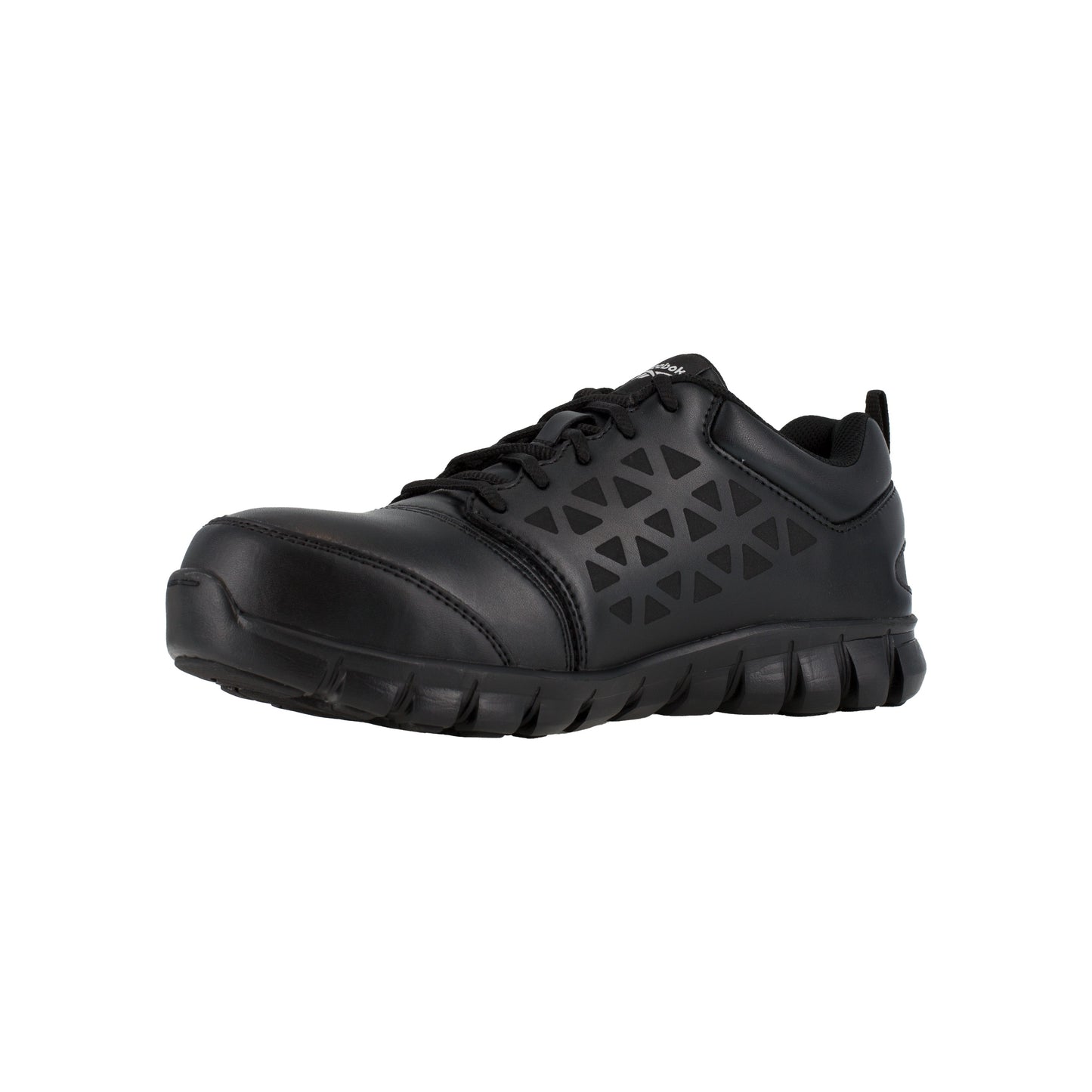 Reebok Women's Sublite Cushion Alloy Toe Athletic Work Shoe - Black - RB047 - Overlook Boots