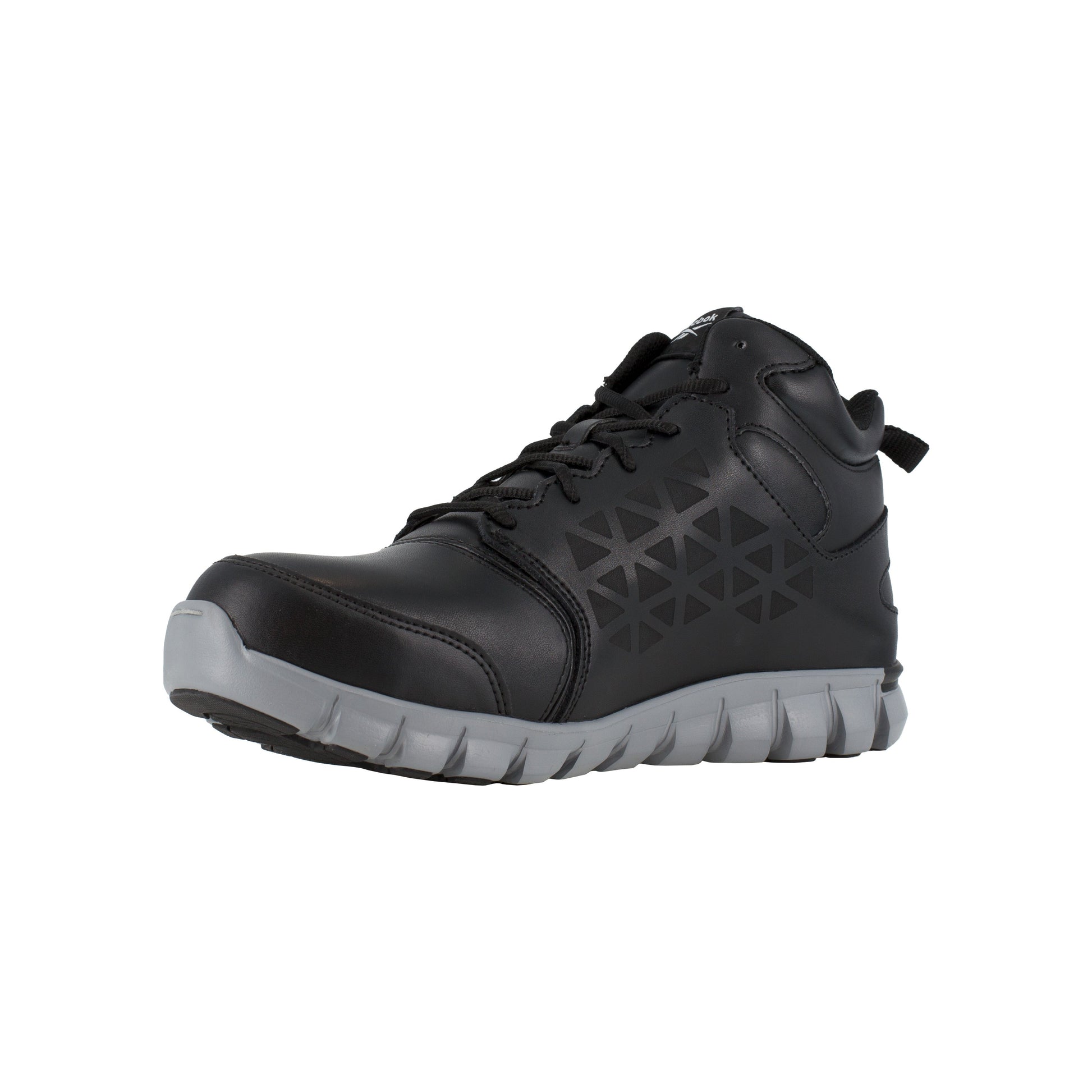 Reebok Women's Sublite Cushion Alloy Toe Athletic Work Shoe - Black - RB143 - Overlook Boots