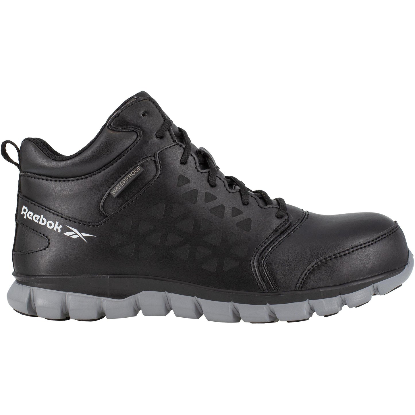 Reebok Men's Sublite Cushion Composite Toe Waterproof Athletic Work Shoe - Black - RB4144 - Overlook Boots