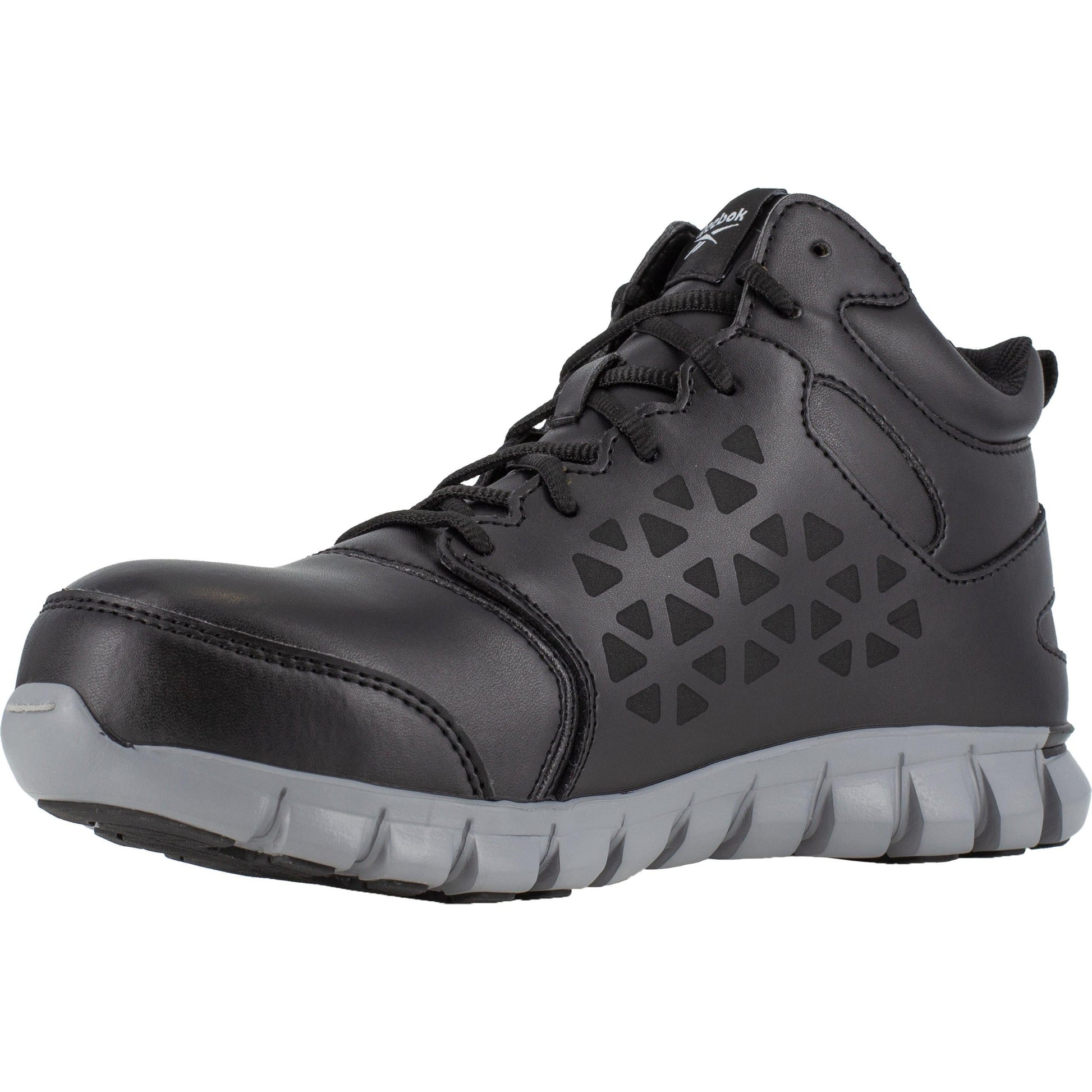 Reebok Men's Sublite Cushion Composite Toe Waterproof Athletic Work Shoe - Black - RB4144 - Overlook Boots