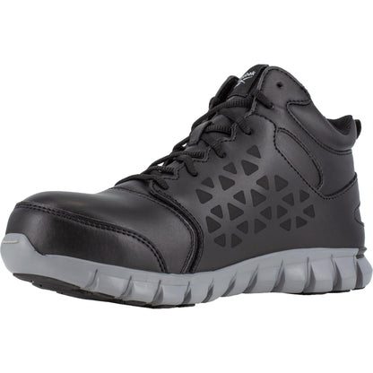 Reebok Men's Sublite Cushion Composite Toe Waterproof Athletic Work Shoe - Black - RB4144 - Overlook Boots