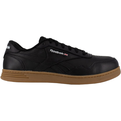 Reebok Men's Club MEMT Composite Toe Classic Sneaker Work Shoe - Black - RB4154 7 / Medium / Black - Overlook Boots