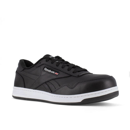 Reebok Men's Club MEMT Composite Toe Classic Sneaker Work Shoe - Black - RB4157 7 / Medium / Black - Overlook Boots