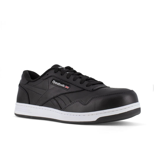 Reebok Men's Club MEMT Composite Toe Classic Sneaker Work Shoe - Black - RB4157 7 / Medium / Black - Overlook Boots