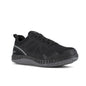Reebok Women's ZPrint Steel Toe Athletic Oxford Work Shoe - Black - RB251 6 / Medium / Black - Overlook Boots