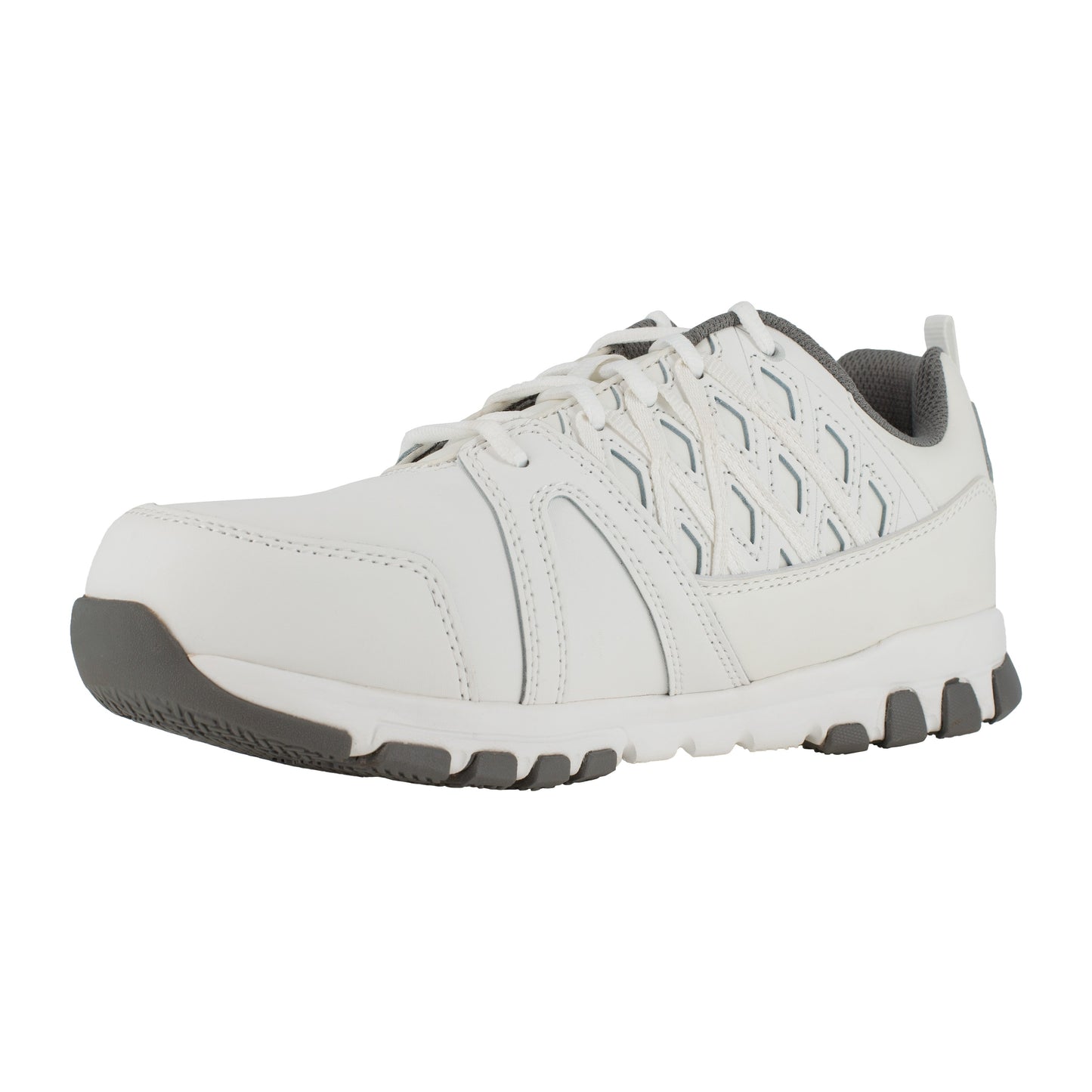 Reebok Women's Sublite Steel Toe Oxford Athletic Work Shoe - White - RB434 - Overlook Boots