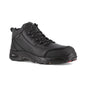 Reebok Women's Tiahawk Composite Toe Waterproof Sport Work Boot - Black - RB455 6 / Medium / Black - Overlook Boots