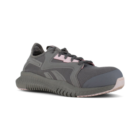 Reebok Women's Flexagon 3.0 Composite Toe Athletic Work Shoe - Grey - RB461 6 / Medium / Grey - Overlook Boots