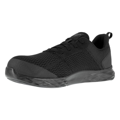 Reebok Men's Astroride Strike Composite Toe Athletic Work Shoe - Black - RB4672 - Overlook Boots