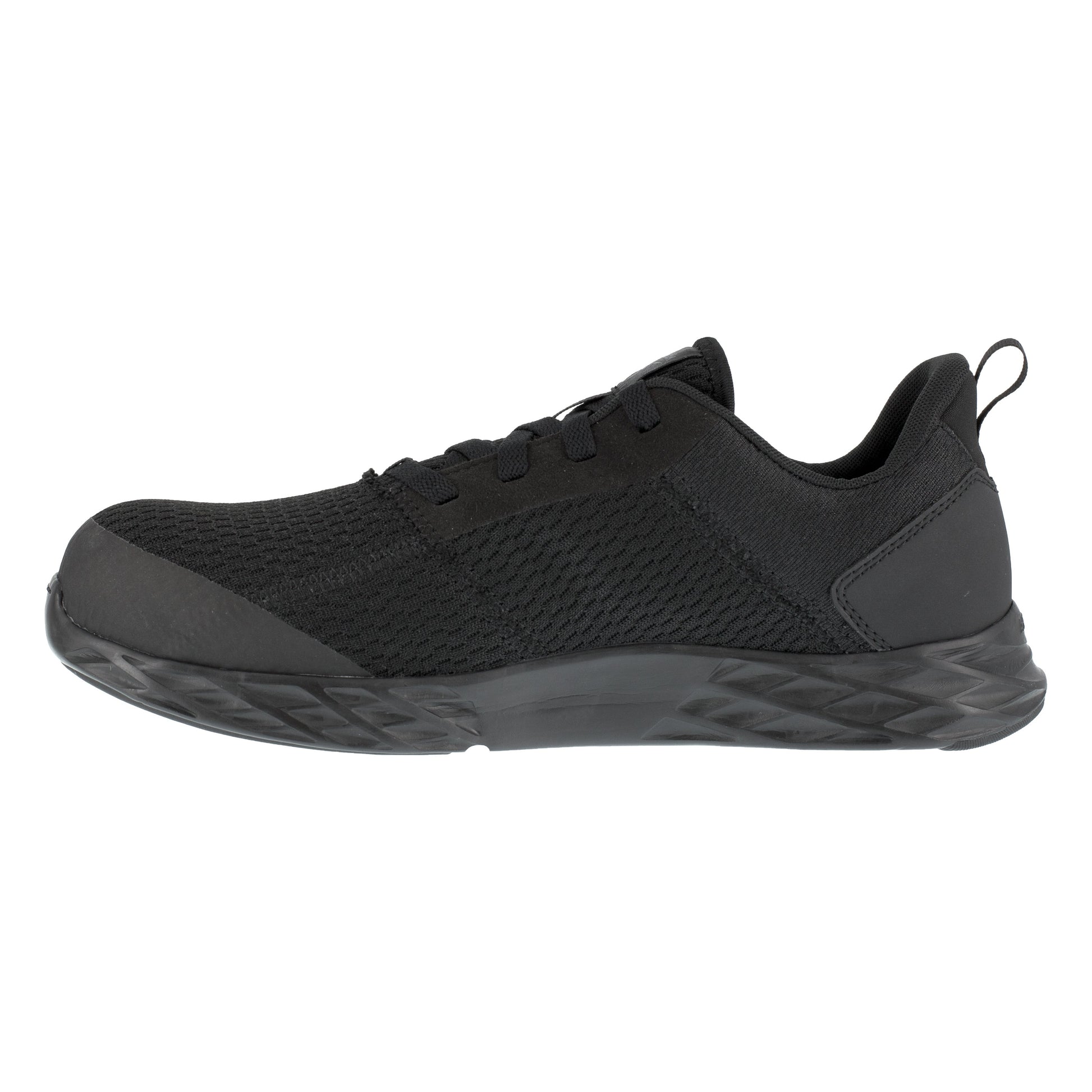 Reebok Men's Astroride Strike Composite Toe Athletic Work Shoe - Black - RB4672 - Overlook Boots