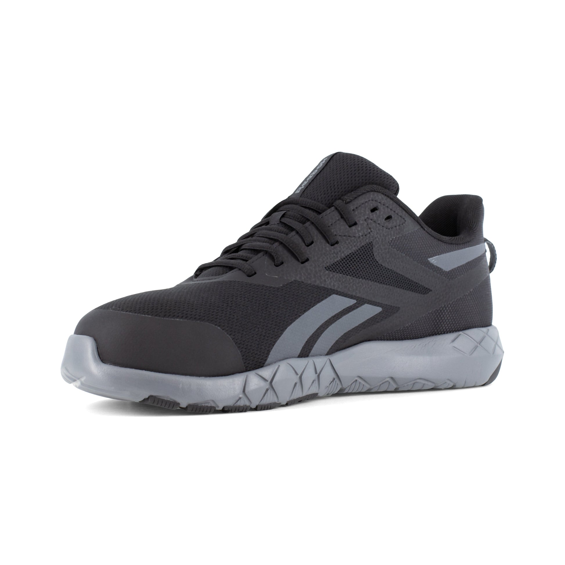 Reebok Men's Flexagon Force XL Composite Toe Athletic Work Shoe- Black- RB5440 - Overlook Boots