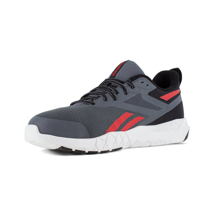 Reebok Men's Flexagon Force XL Composite Toe Athletic Work Shoe- Gray- RB5443 - Overlook Boots