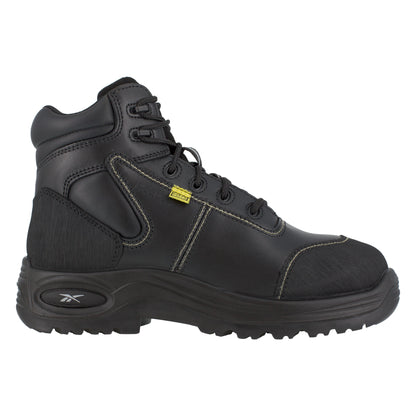 Reebok Men's Trainex 6" Composite Toe Cushguard Sport Boot - Black - RB6755 - Overlook Boots